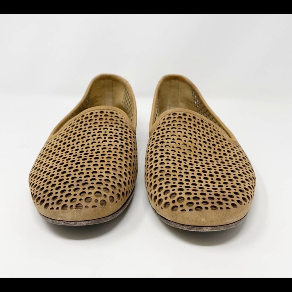 Frye Jillian Perf Slip-On Loafer Natural - 9.5
